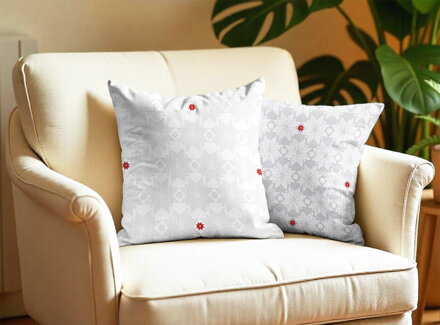 2 set flanelových obliečok BESKYDY Červená