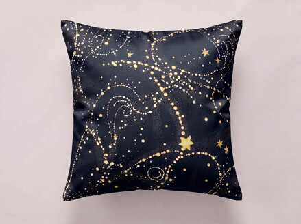 Obliečka na vankúš COSMIC Black