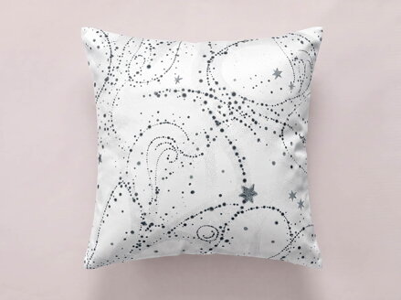Obliečka na vankúš COSMIC White