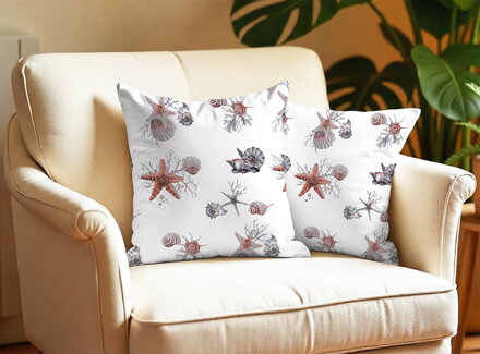 Obliečka na vankúš CAORLE Coral | 2ks