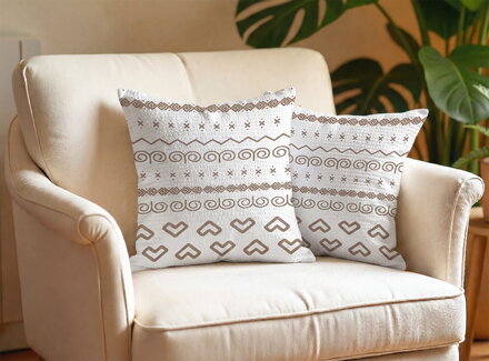 2 set krepových obliečok ČIČMANY Beige