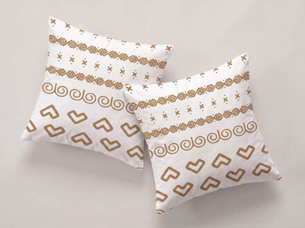 Obliečka na vankúš ČIČMANY Beige | 2ks