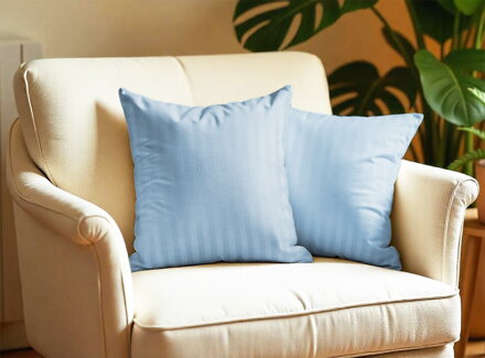 2 set damaškových obliečok na vankúš VIENNA Blue