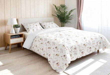 Bavlnené obliečky ANELIE Biela