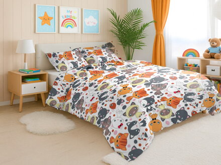 Bavlnené obliečky KITTIES