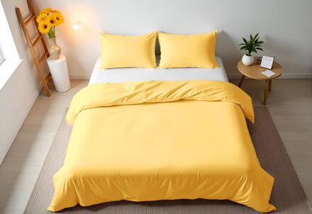 Obliečky SATÉN UNI Yellow