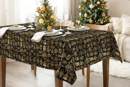 Vianočný obrus VESELÉ VIANOCE