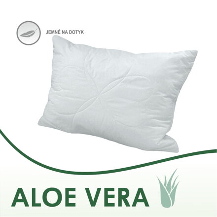 Vankúš ALOE VERA White