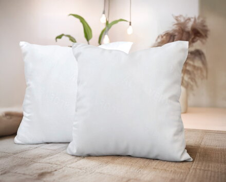 Set vankúšov ALOE VERA white | 40 x 40 cm