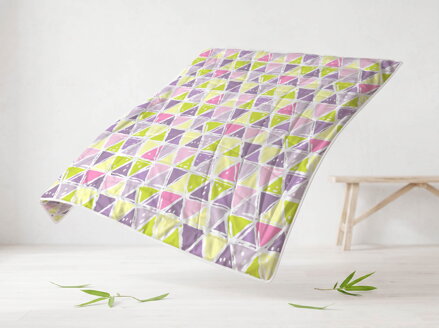 Ultra tenký paplón Bamboo Malinô Brdo LIME | 140x200