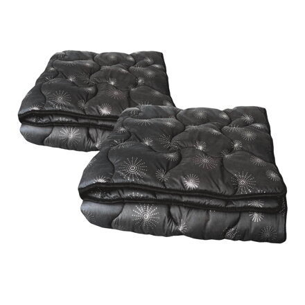 Set extra hrejivých termo paplónov Metalic Termo Black | 1200g