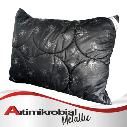 Antibakteriálny vankúš METALIC Black