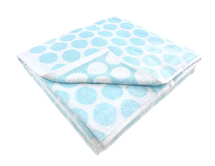 Plážová osuška MALIBU DOTS Soft blue