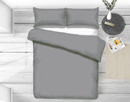 Obliečky MAKOSATÉN UNI Light Grey