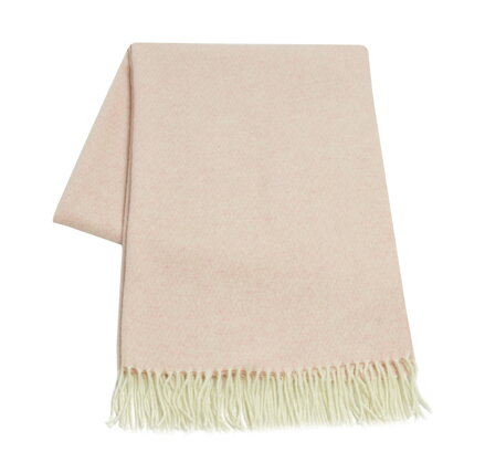 Mäkký kašmírový šál KUBA Light Pink | 70x200