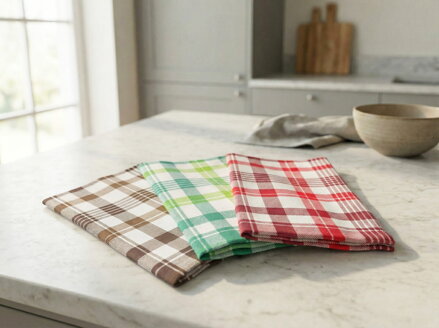 Sada 3ks | Utierky z egyptskej bavlny ZINA Anderson