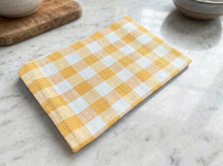 Bavlnená utierka KARINA Žltá