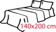 Prehozy na posteľ 140x200 | Áčko.sk