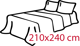 Prehozy na posteľ 210x240 | Prehozy na manželskú posteľ | Áčko.sk