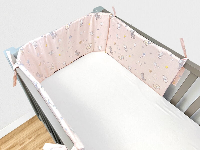 Chránič do postieľky NA FARME Rosa Chránič do postieľky NA FARME Rosa
