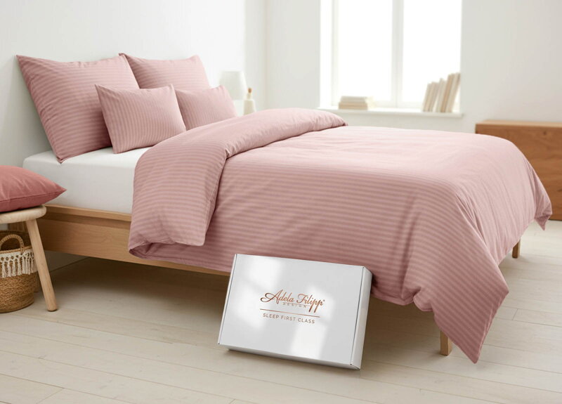 Damaškové obliečky Mauve - 4 set