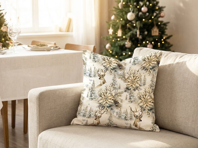Dekoračný vankúš WINTER FOREST