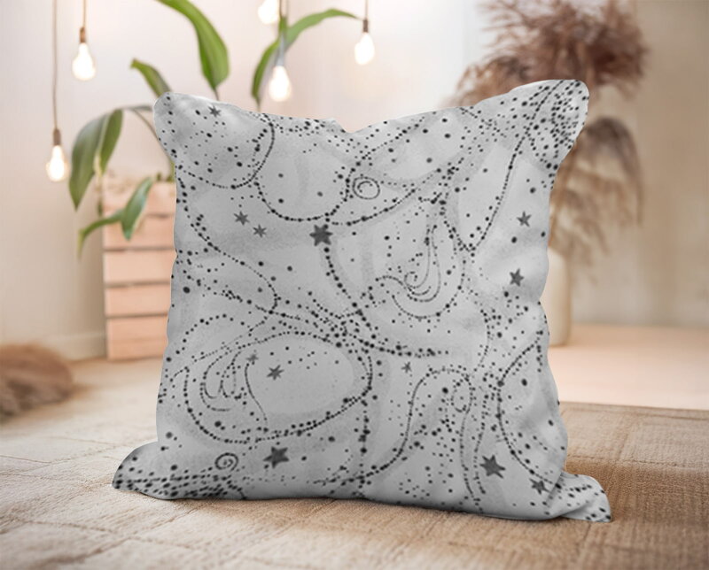 Dekoračný vankúš COSMIC White