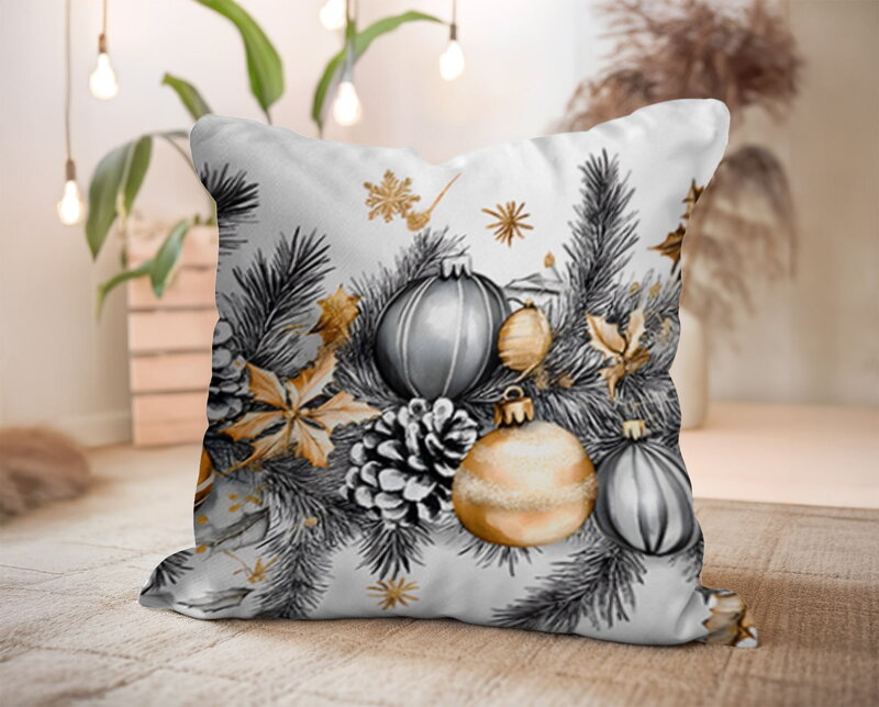 Dekoračný vankúš IHLIČKA Grey