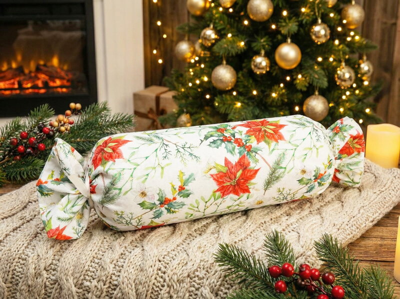 Vianočný valec VIANOČNÁ RUŽA