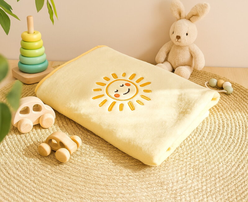 Bavlnená deka do kočíka SLNIEČKO