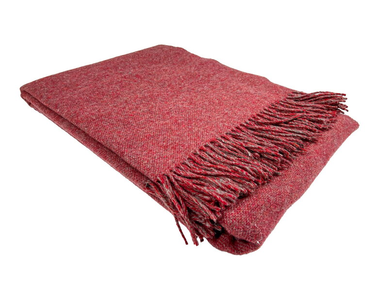 Vlnená deka MERINO Wine Red Vlnená deka MERINO Wine Red