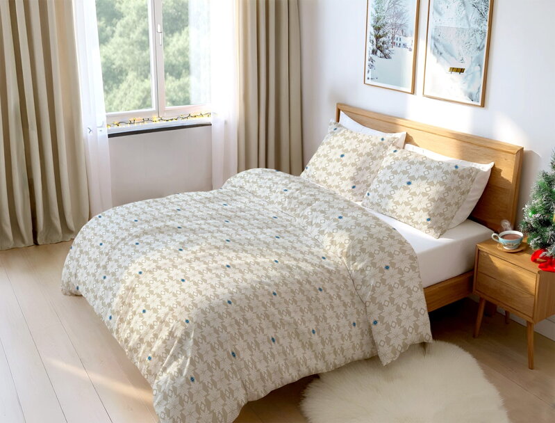 Flanelové obliečky Poľana Frappe