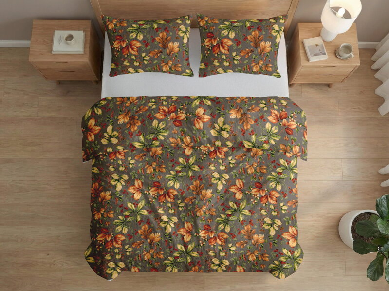 Krepové návliečky AURORA Cacao