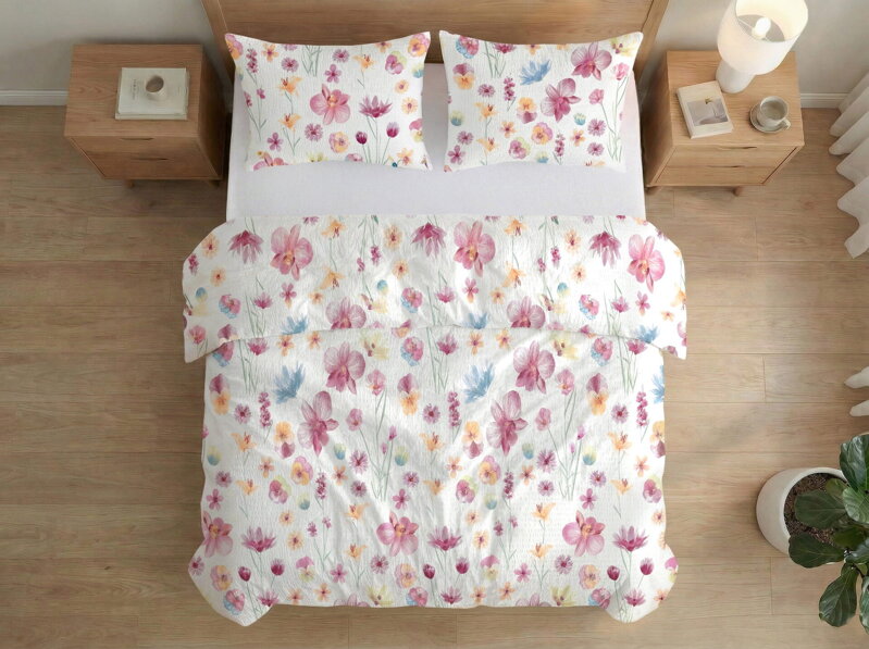 Krepové návliečky FLORENCE Rosa