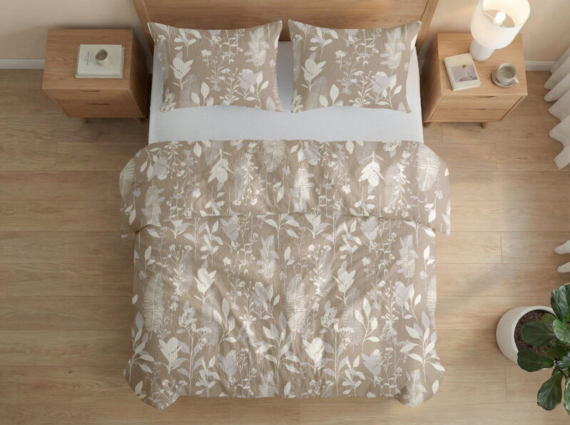 Krepové návliečky MIRA Peanut