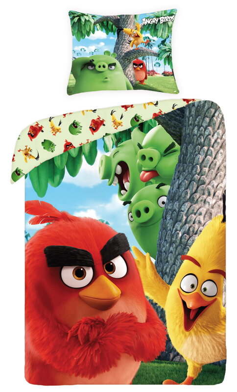 Detské obliečky ANGRY BIRDS MOVIE Detské obliečky ANGRY BIRDS MOVIE