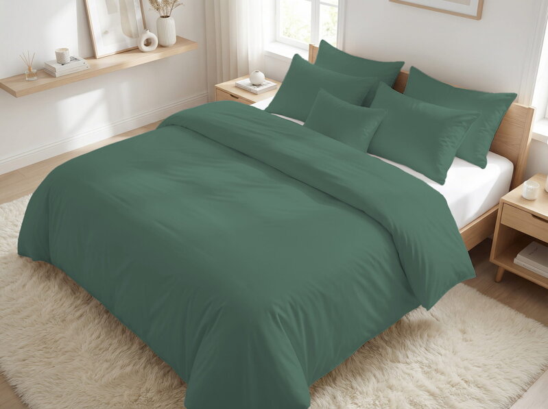 Obliečky MAKOSATÉN UNI Olive