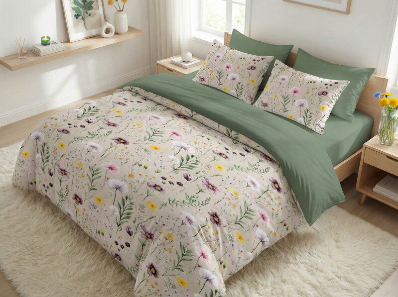 4 set obliečok MAKOSATÉN BIANCA