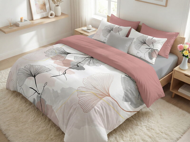 Obliečky MAKOSATÉN Ginka Ružová