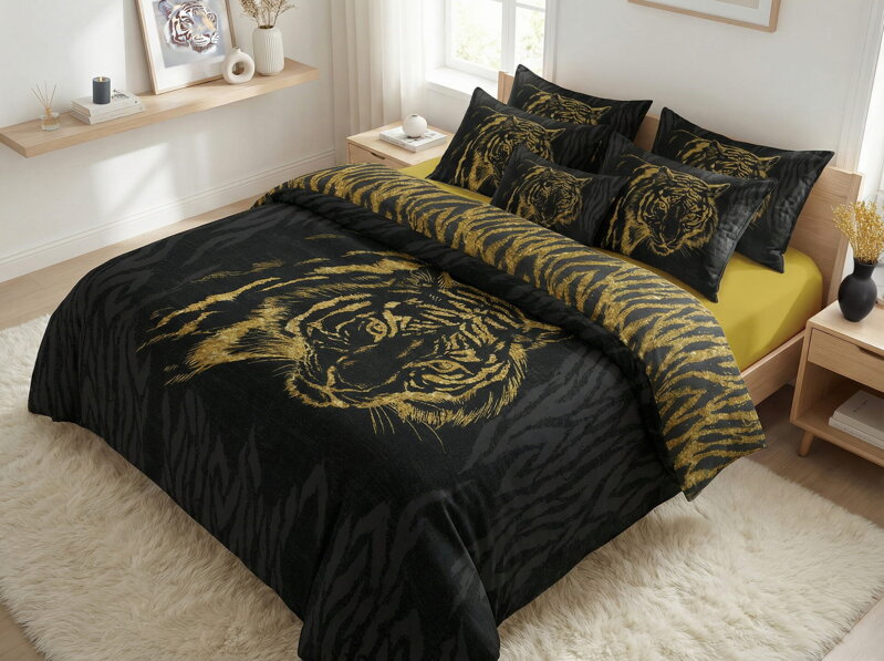 Obliečky MAKOSATÉN Zlatý Tiger