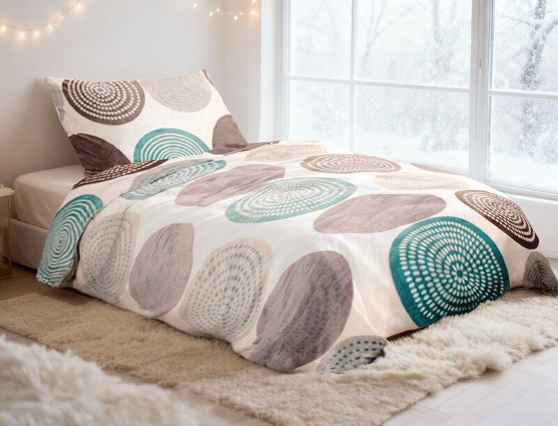 Obliečky MIKROFLANEL KUBÍNSKA Mentol