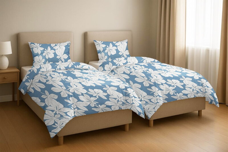 Bavlnené obliečky 1+1 GAŠTANY Blue Bavlnené obliečky 1+1 GAŠTANY Blue