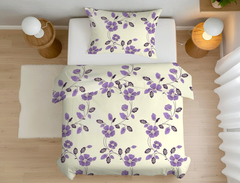 Bavlnené obliečky FAUNA Violet