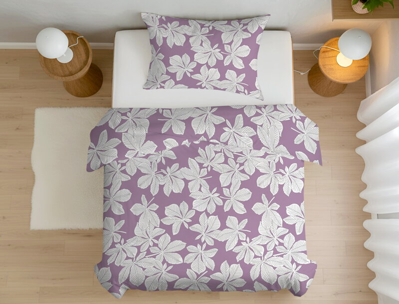 Bavlnené obliečky GAŠTANY Lila