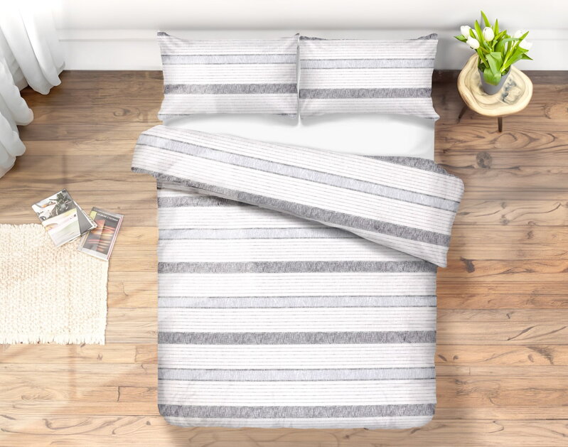 Bavlnené obliečky LEHOTA Grey Bavlnené obliečky LEHOTA Grey