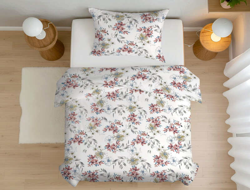 Bavlnené obliečky LÚČKA Red