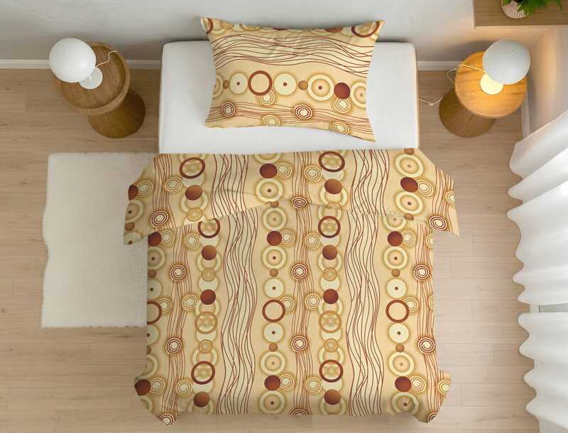 Bavlnené obliečky SILVIA Beige