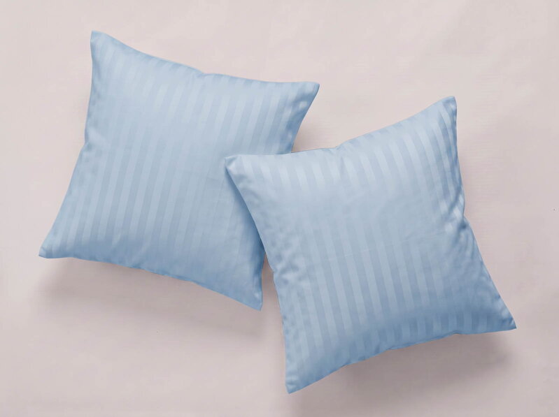 2 set damaškových obliečok na vankúš VIENNA Blue