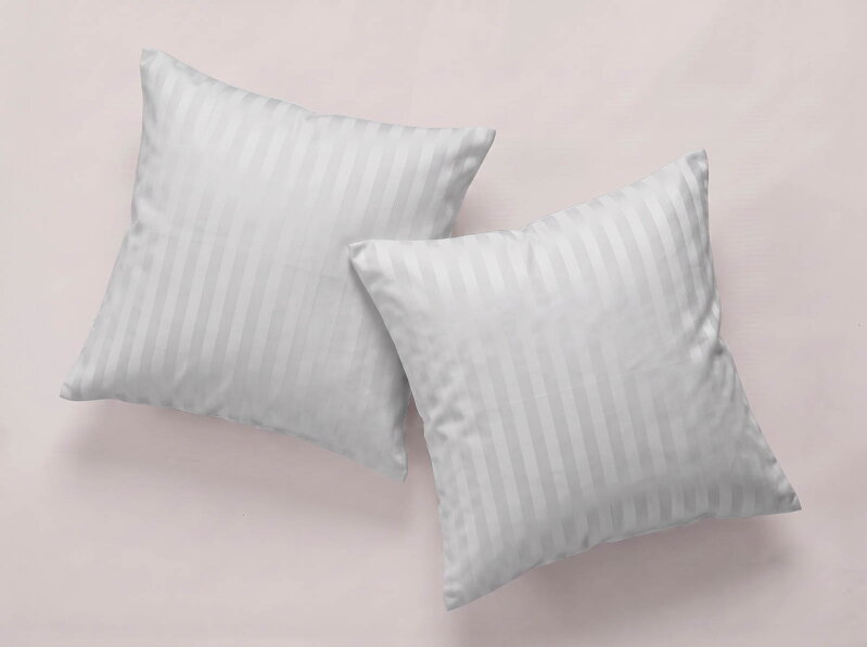 2 set damaškových obliečok na vankúš VIENNA Grey