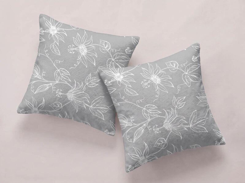 2 set flanelových obliečok CLAIRE Grey
